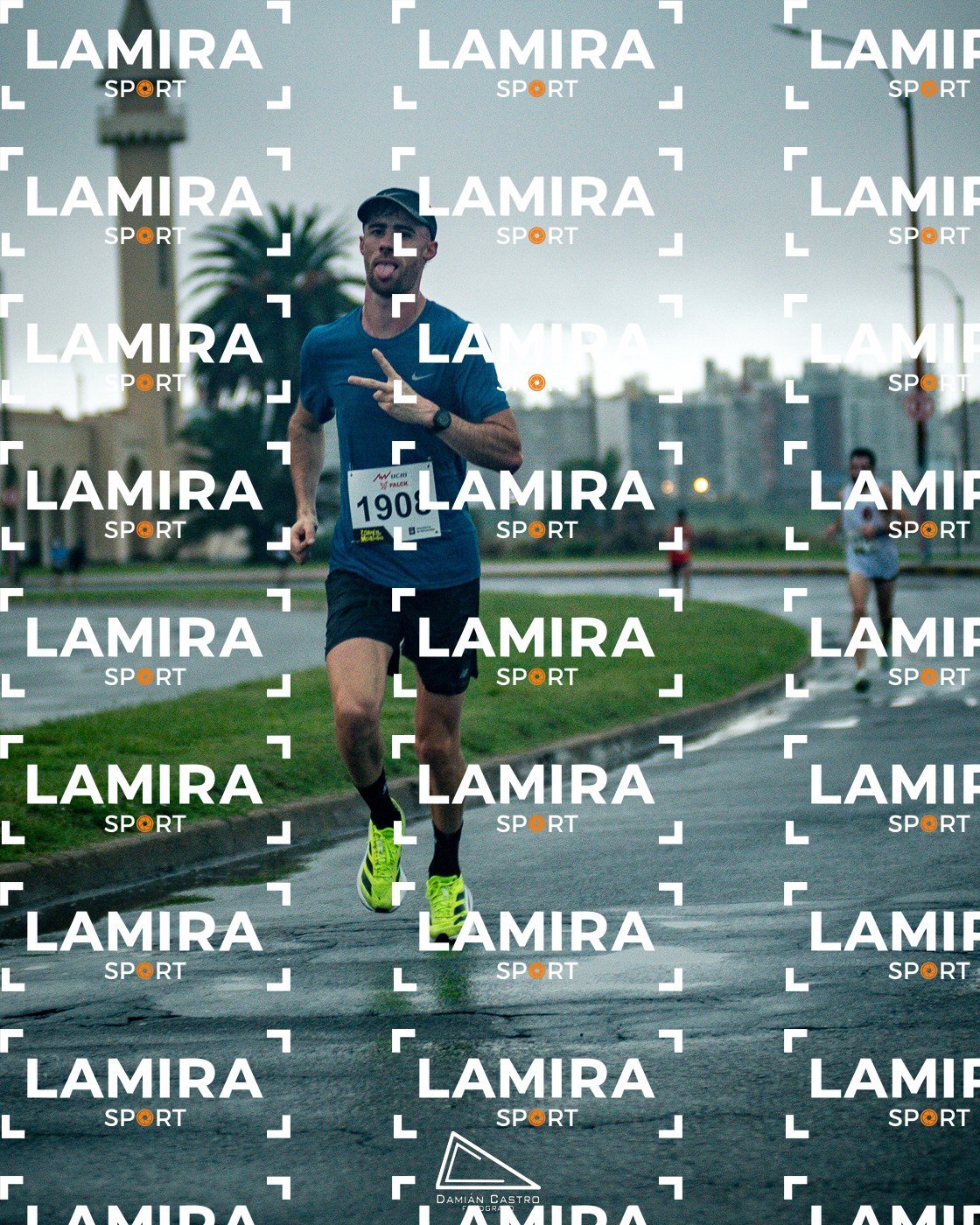 Corre Montevideo - Dorsal 1908