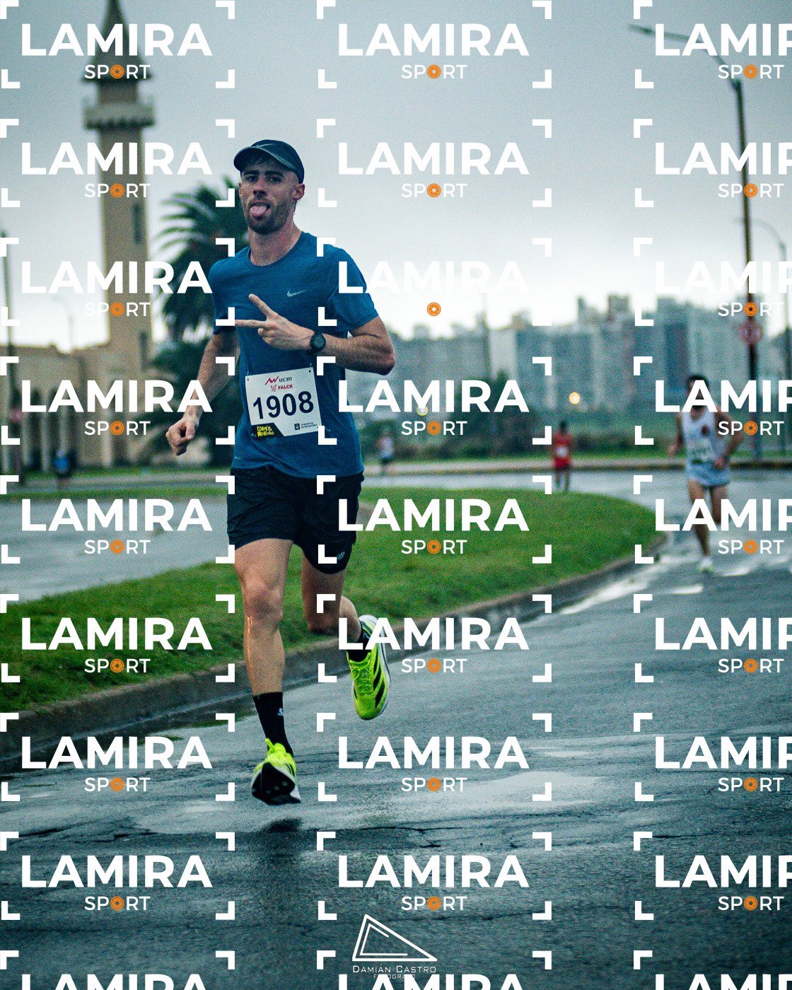 Corre Montevideo - Dorsal 1908