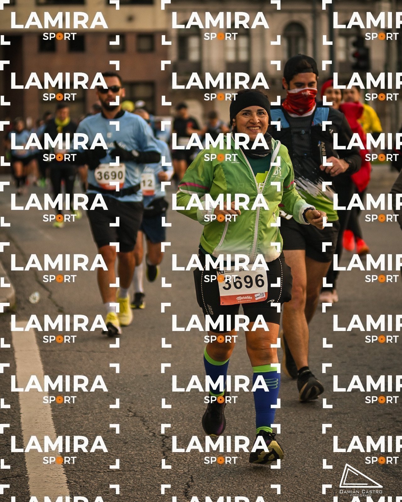 Maraton de Montevideo - Dorsal 3696