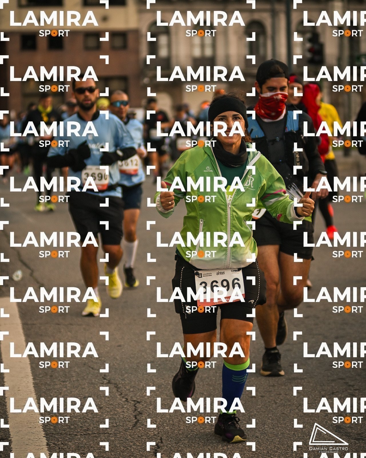 Maraton de Montevideo - Dorsal 3696