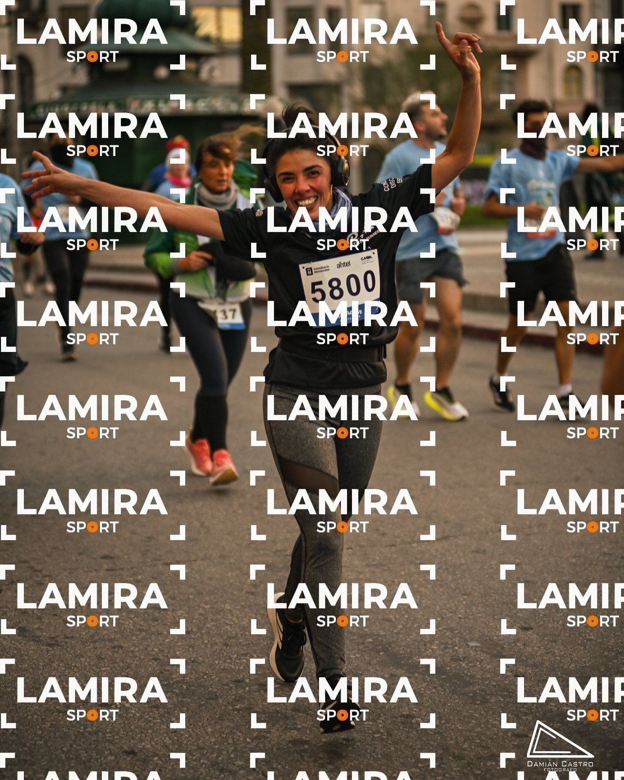 Maraton de Montevideo - Dorsal 5800
