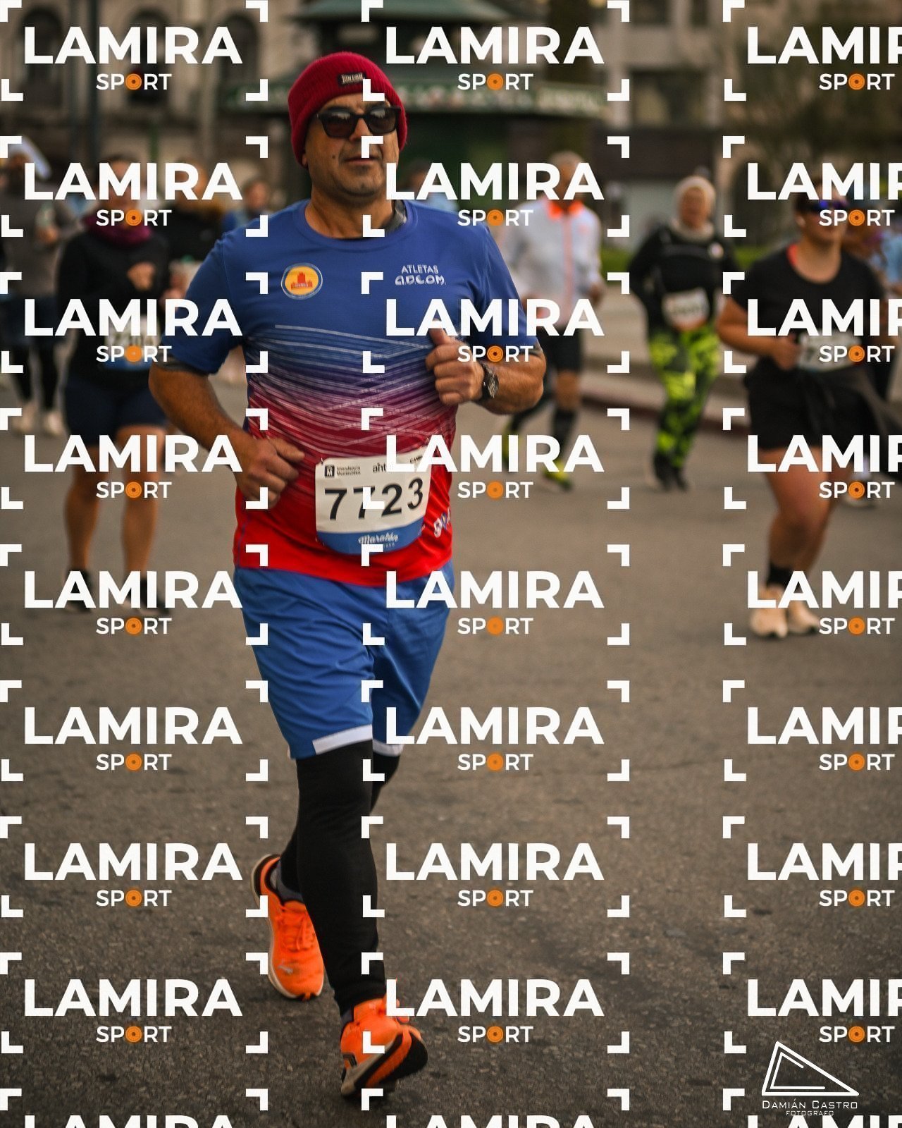 Maraton de Montevideo - Dorsal 7723