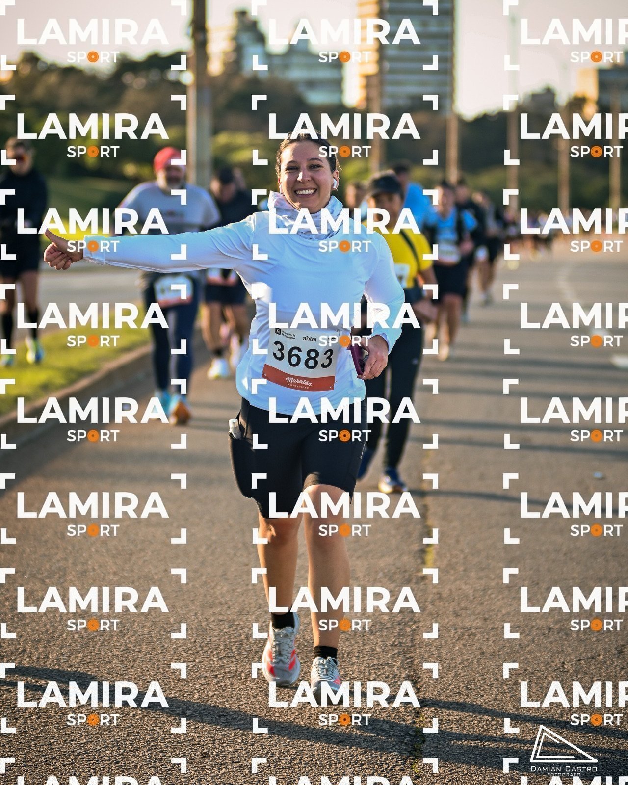 Maraton de Montevideo - Dorsal 3683