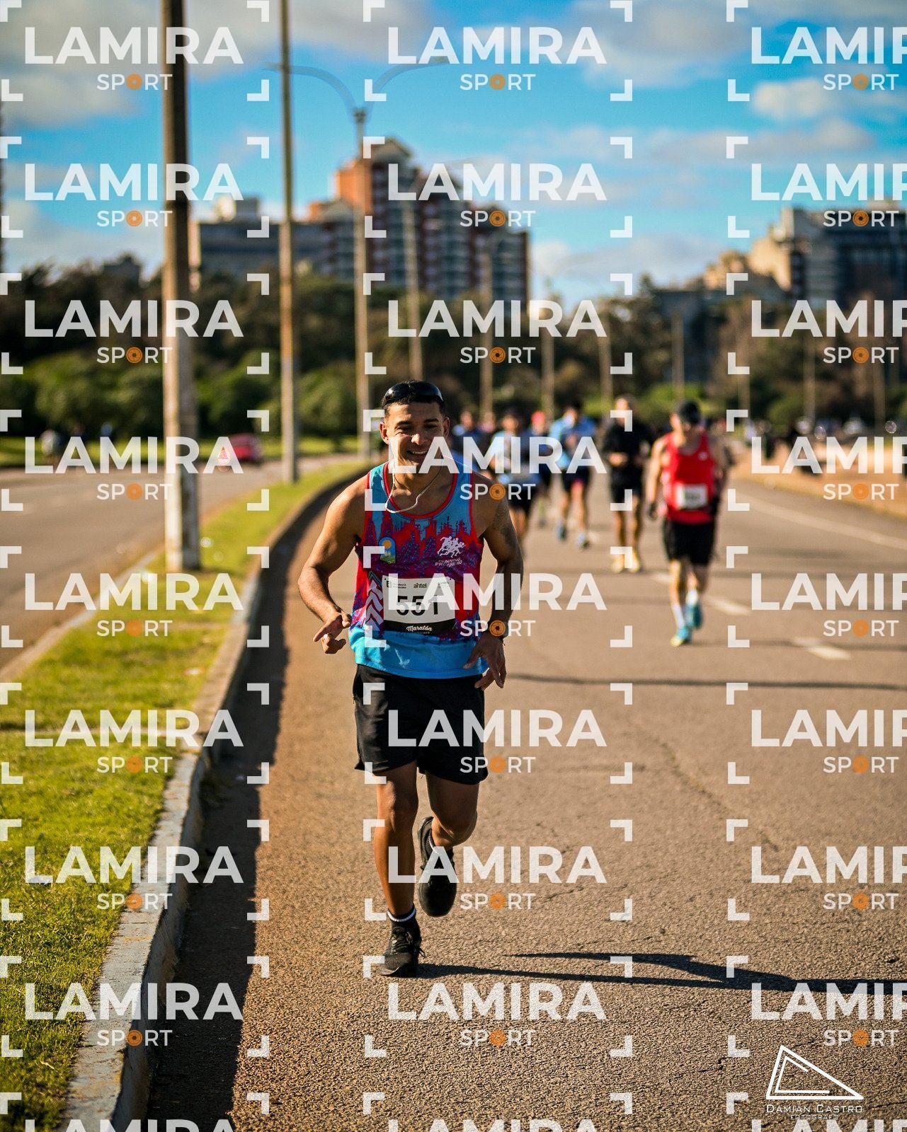 Maraton de Montevideo - Dorsal 551