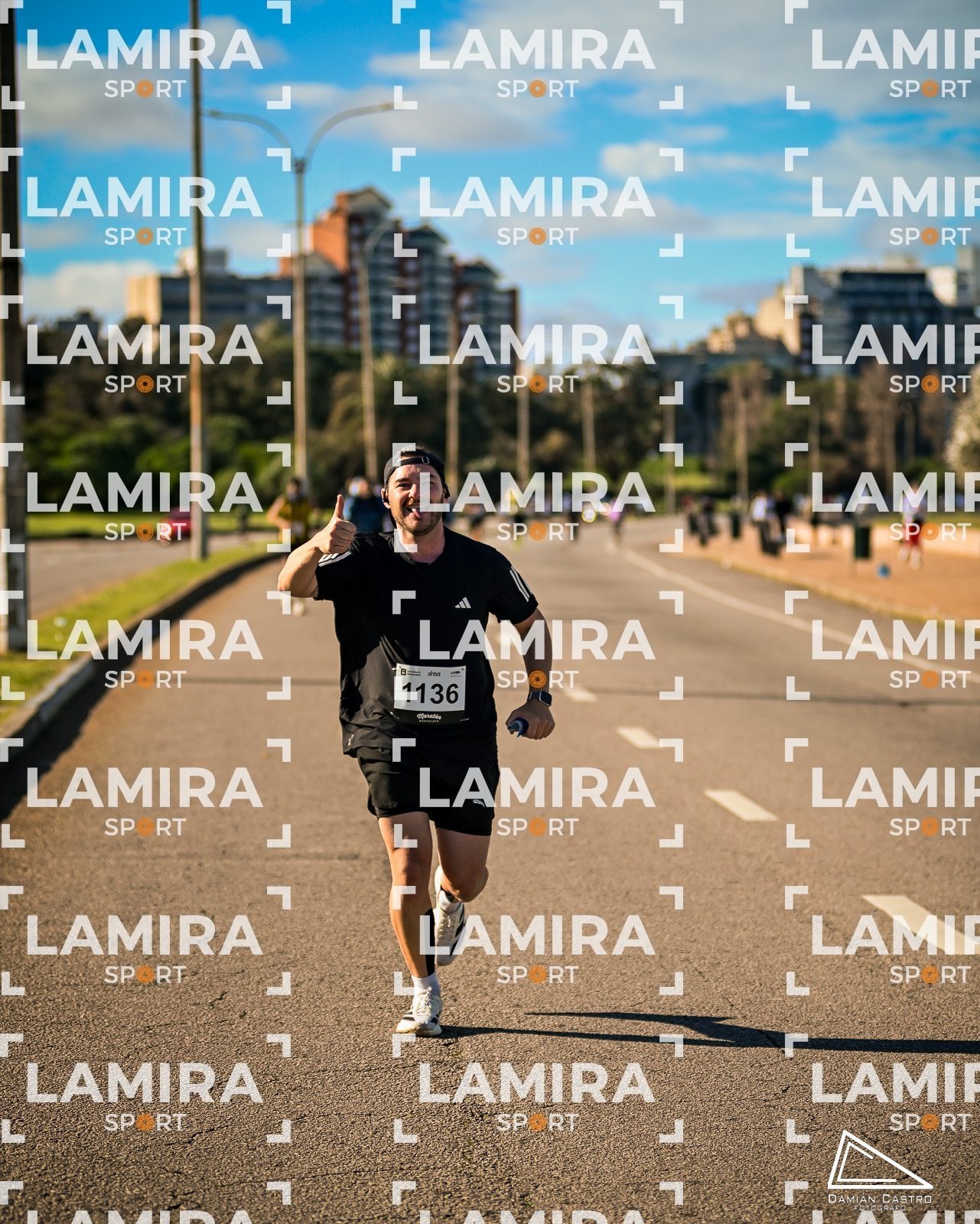 Maraton de Montevideo - Dorsal 1136