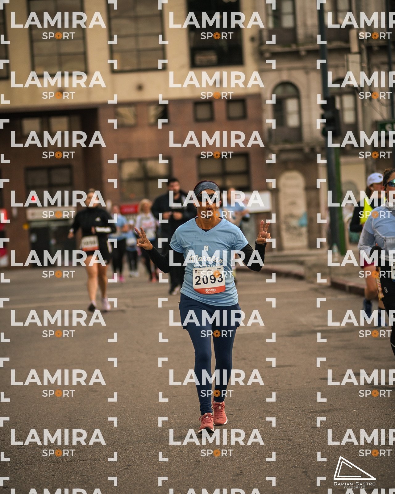 Maraton de Montevideo - Dorsal 2093