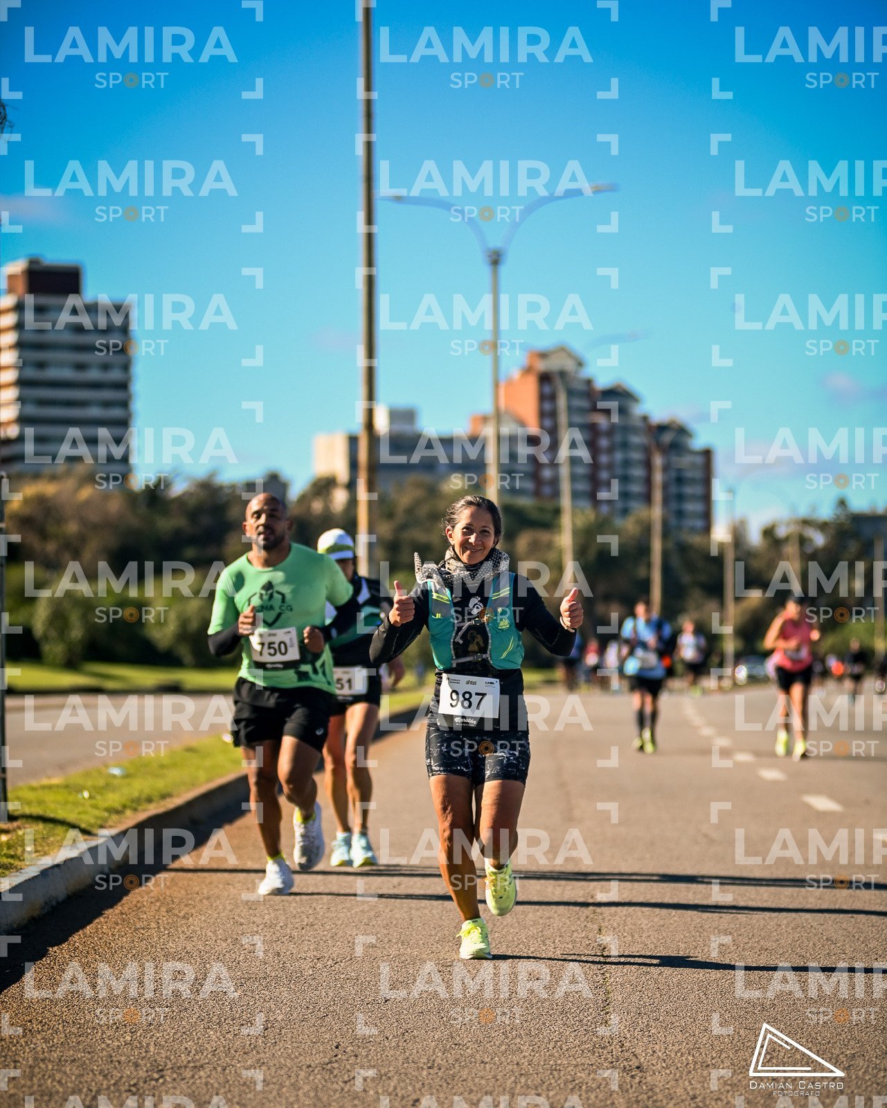 Maraton de Montevideo - Dorsal 987