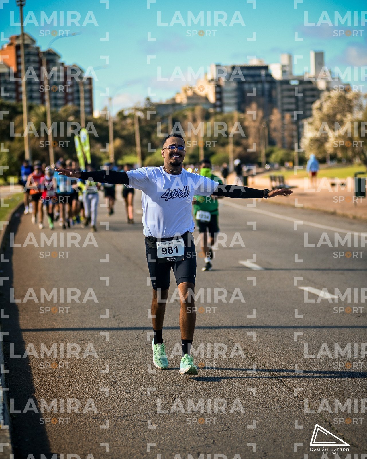 Maraton de Montevideo - Dorsal 981