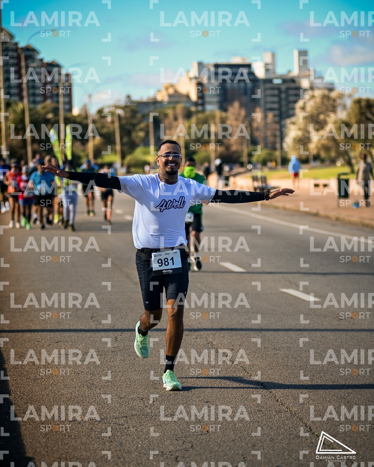 Maraton de Montevideo - Dorsal 981