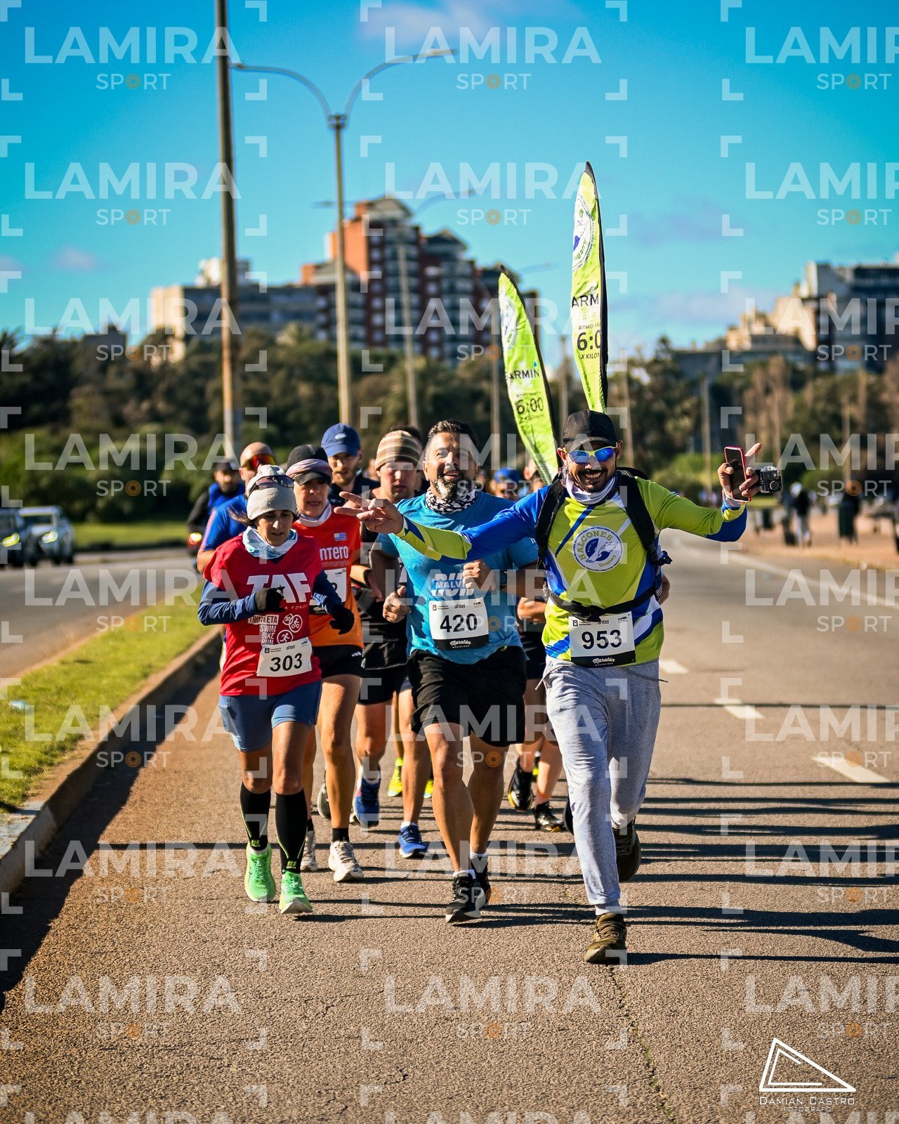 Maraton de Montevideo - Dorsal 953