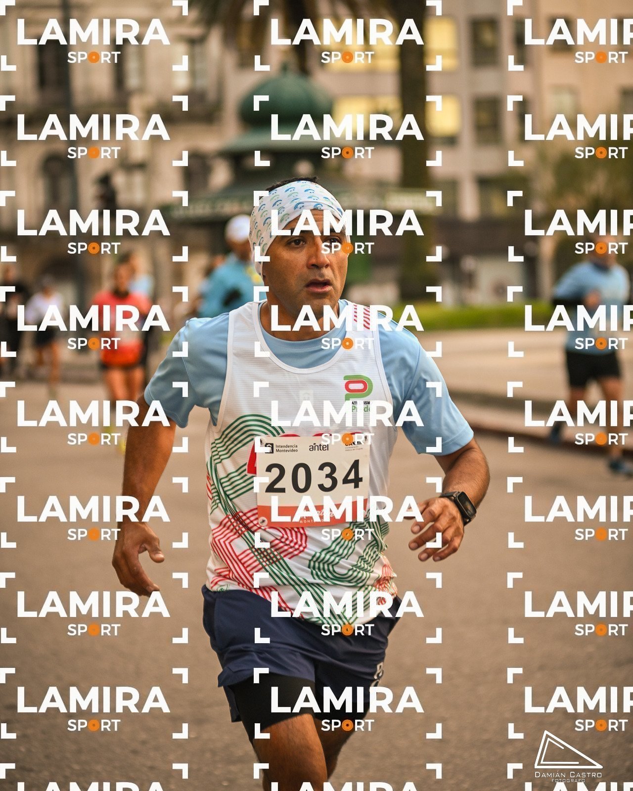 Maraton de Montevideo - Dorsal 2034