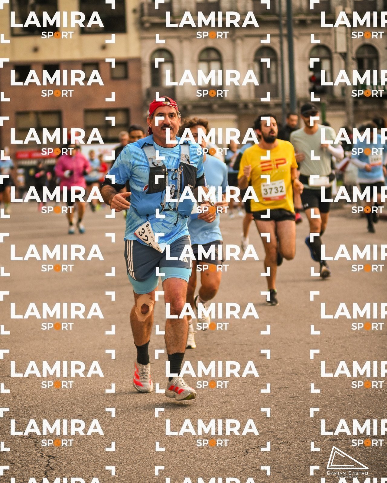 Maraton de Montevideo - Dorsal 3732