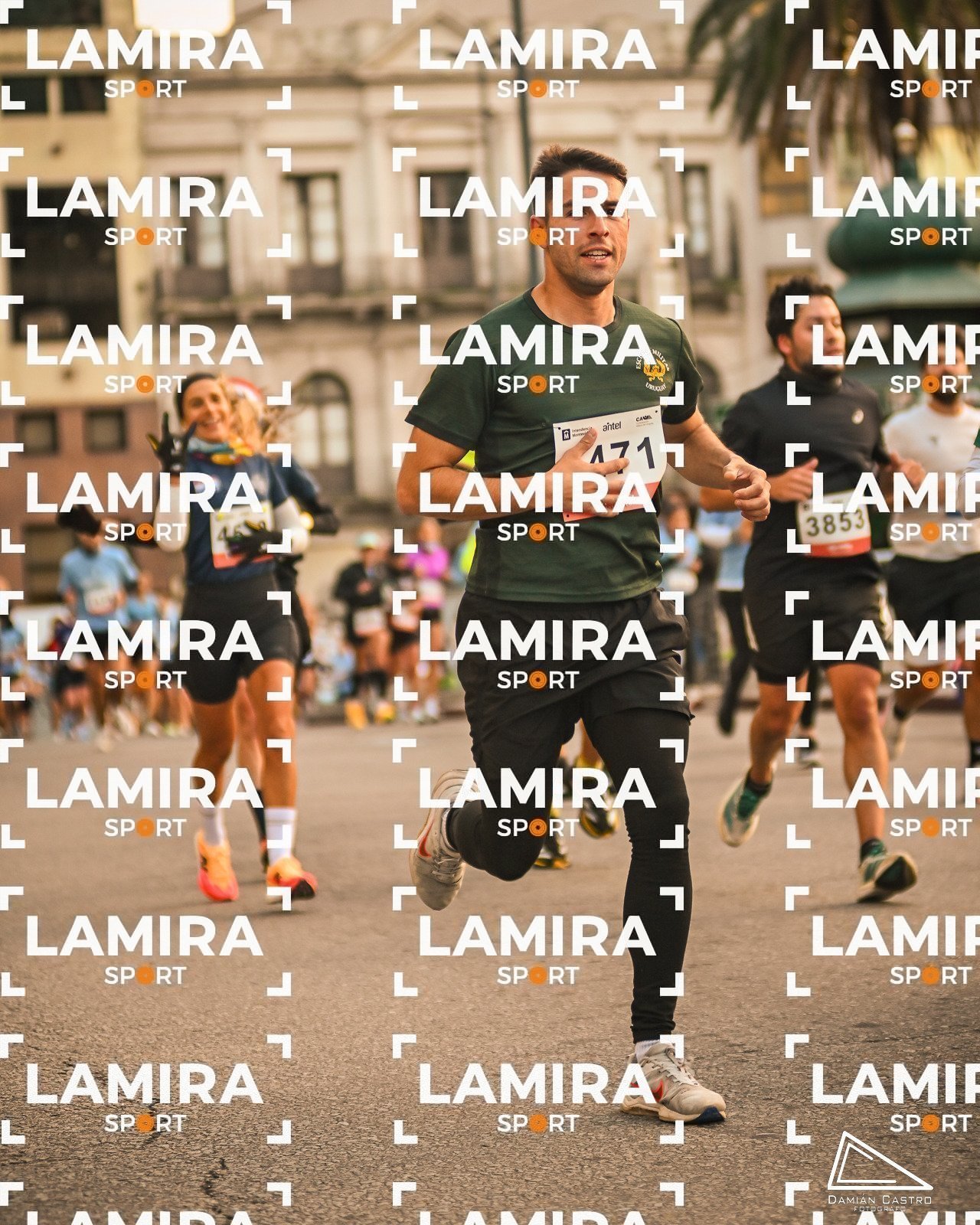 Maraton de Montevideo - Dorsal 3853