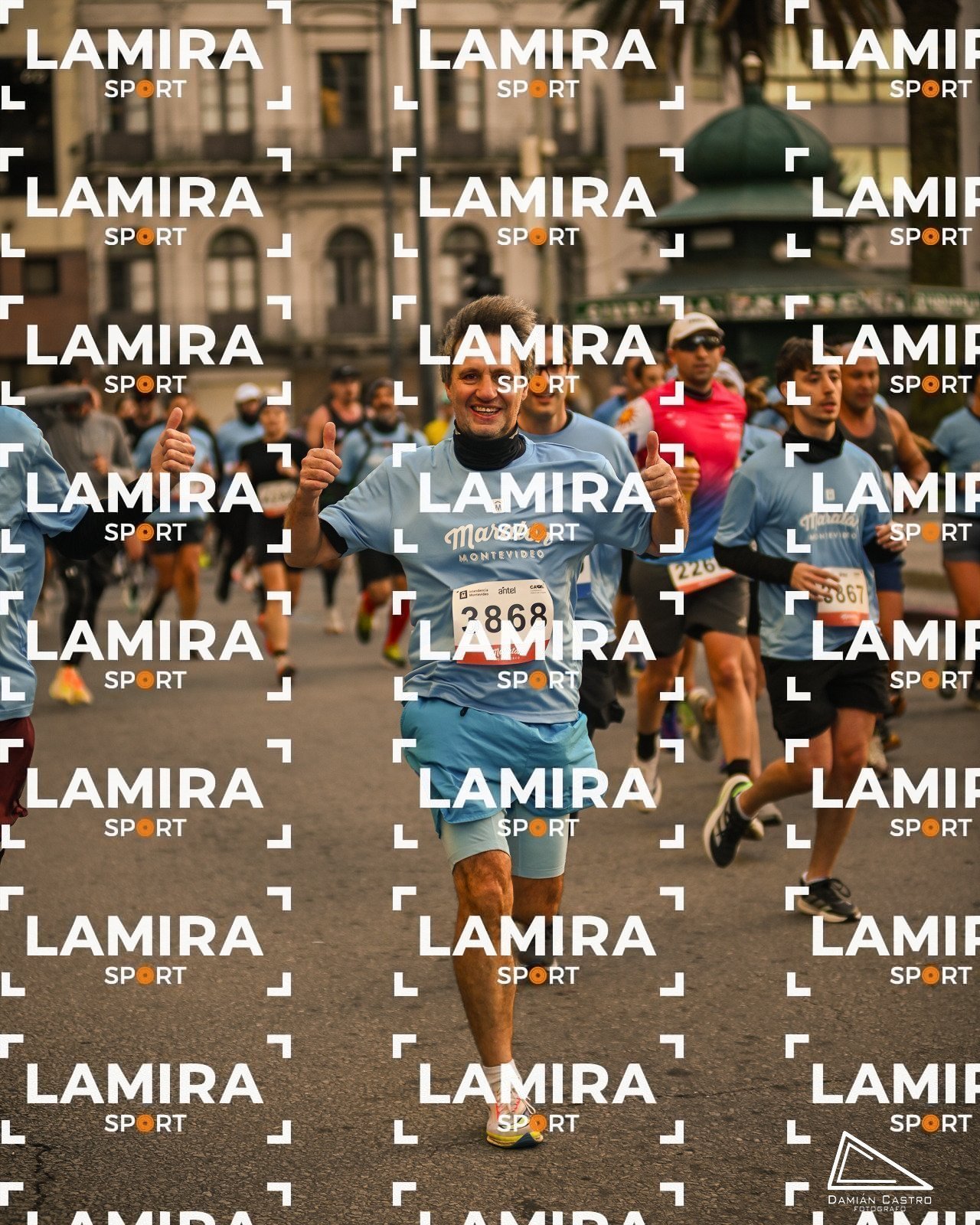 Maraton de Montevideo - Dorsal 3868