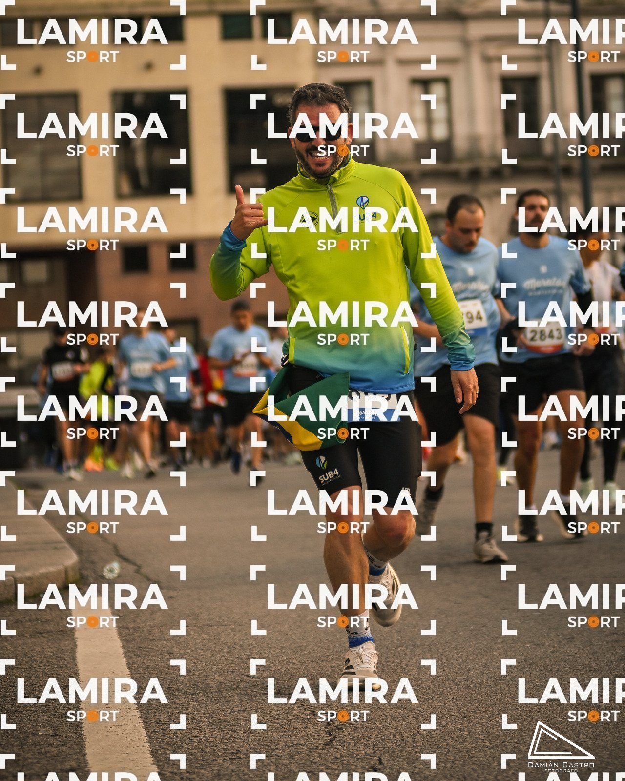 Maraton de Montevideo - Dorsal 2843