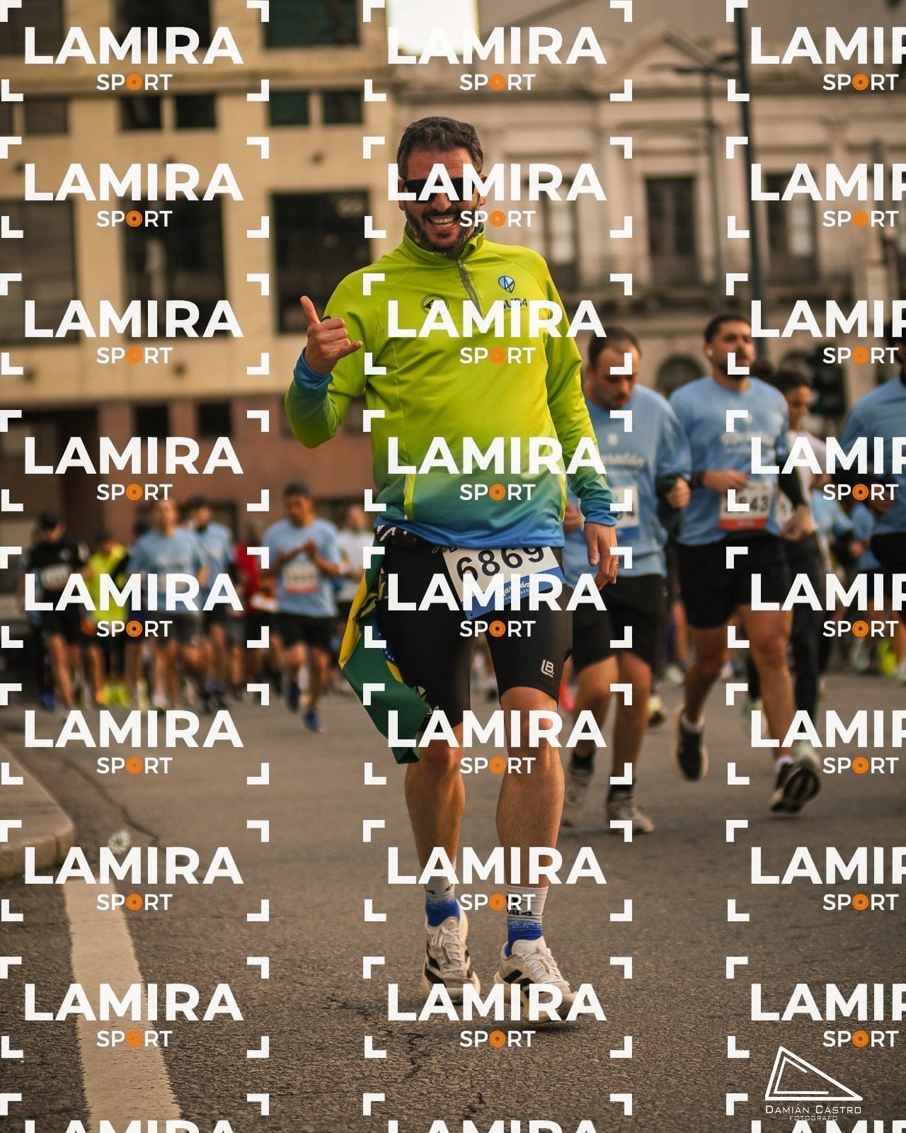 Maraton de Montevideo - Dorsal 6869