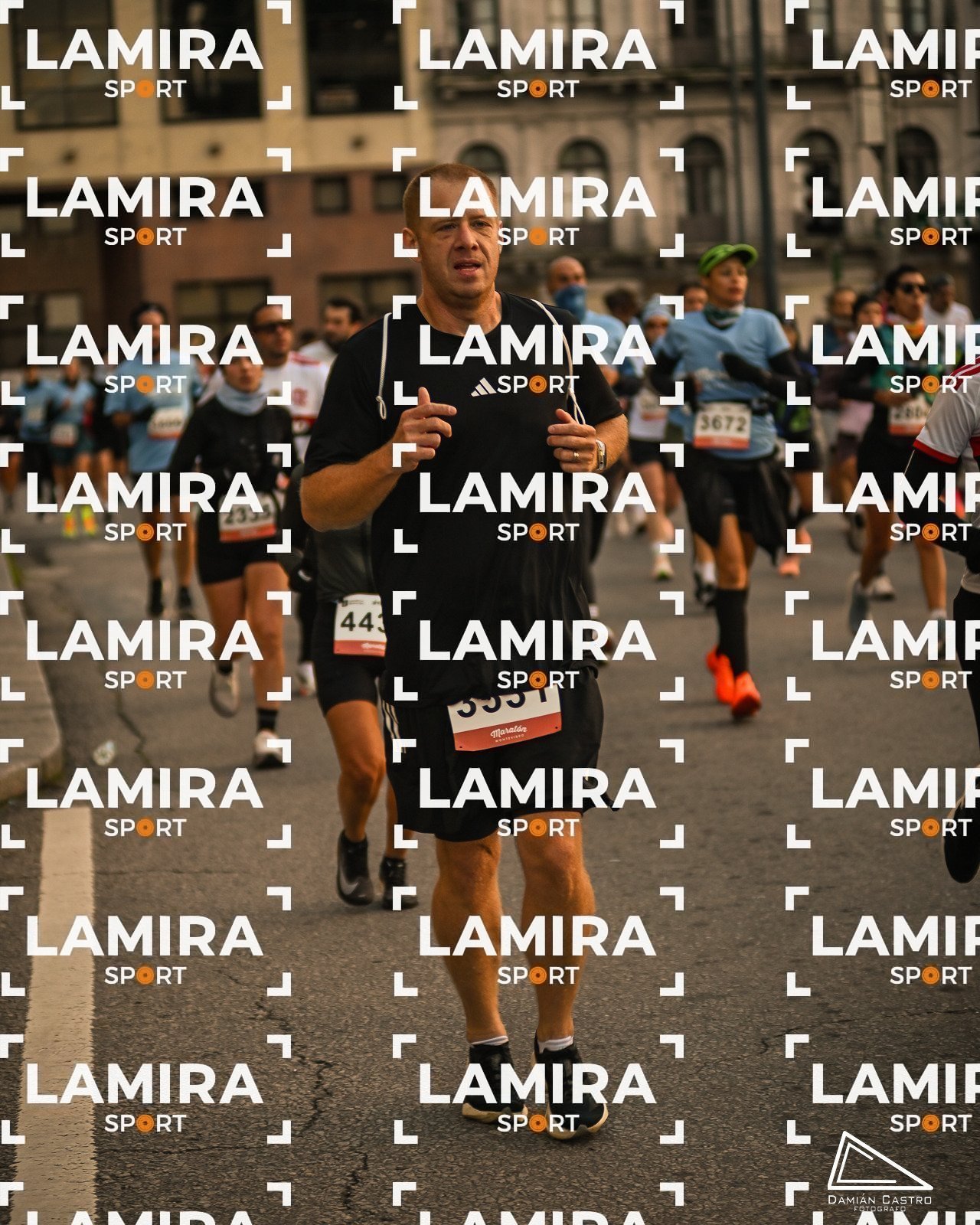 Maraton de Montevideo - Dorsal 3672