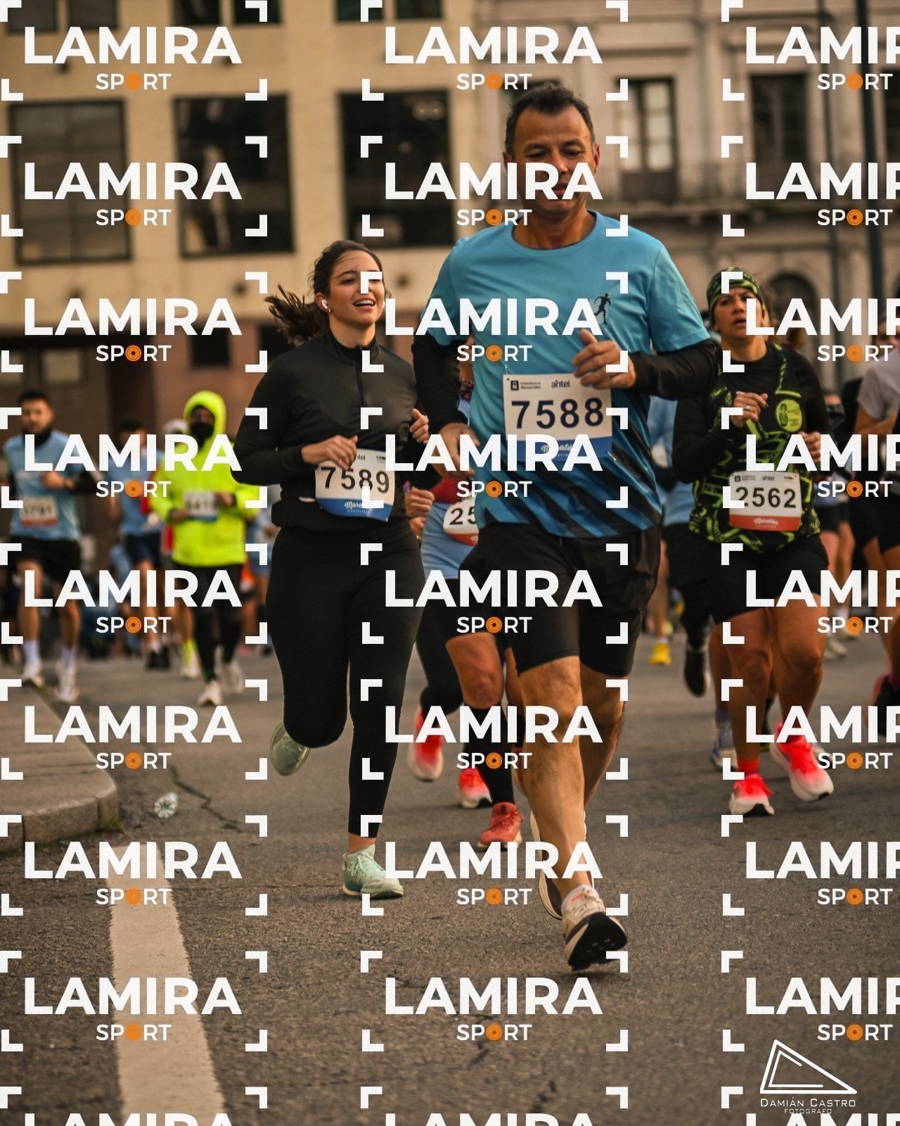 Maraton de Montevideo - Dorsal 7589