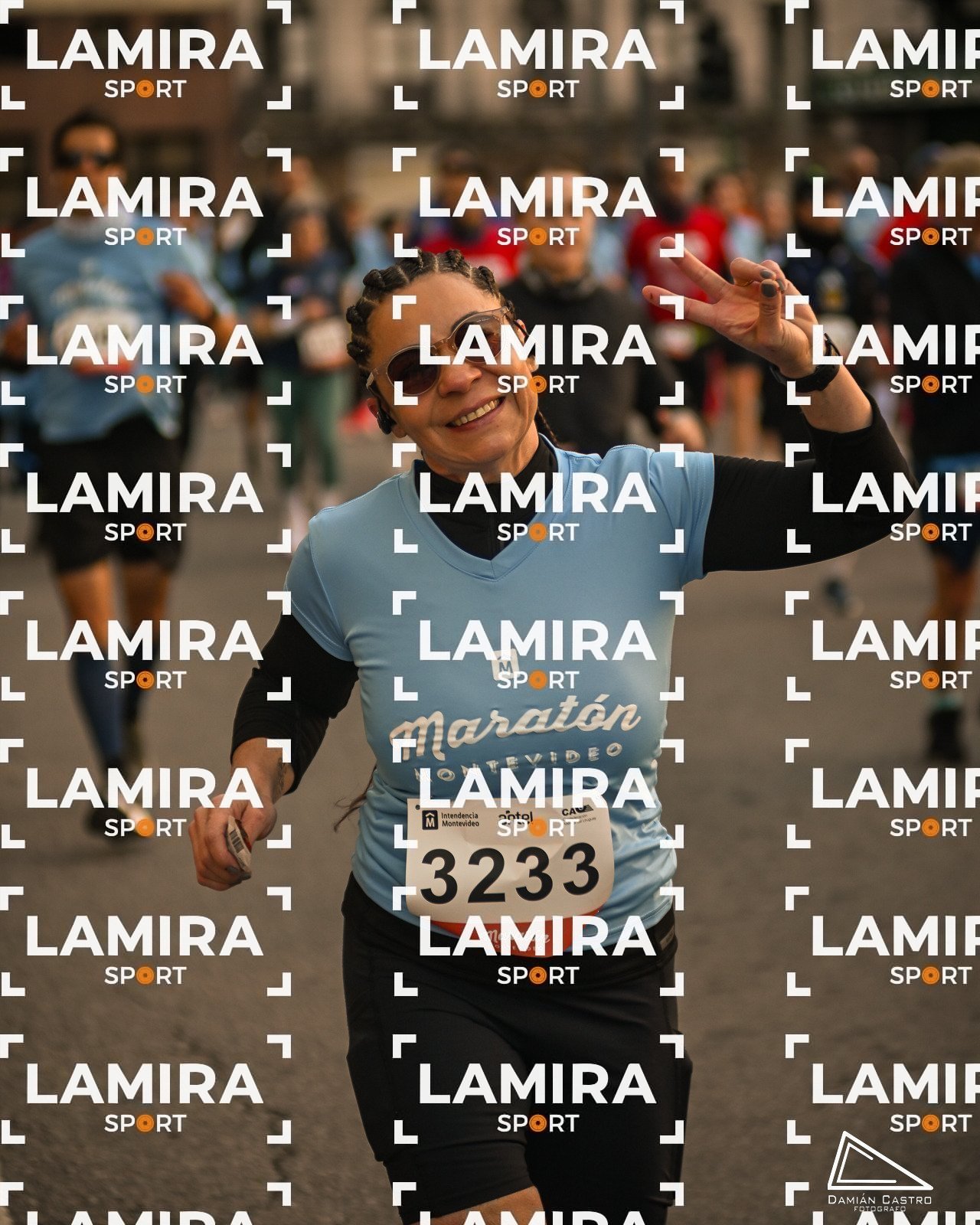 Maraton de Montevideo - Dorsal 3233