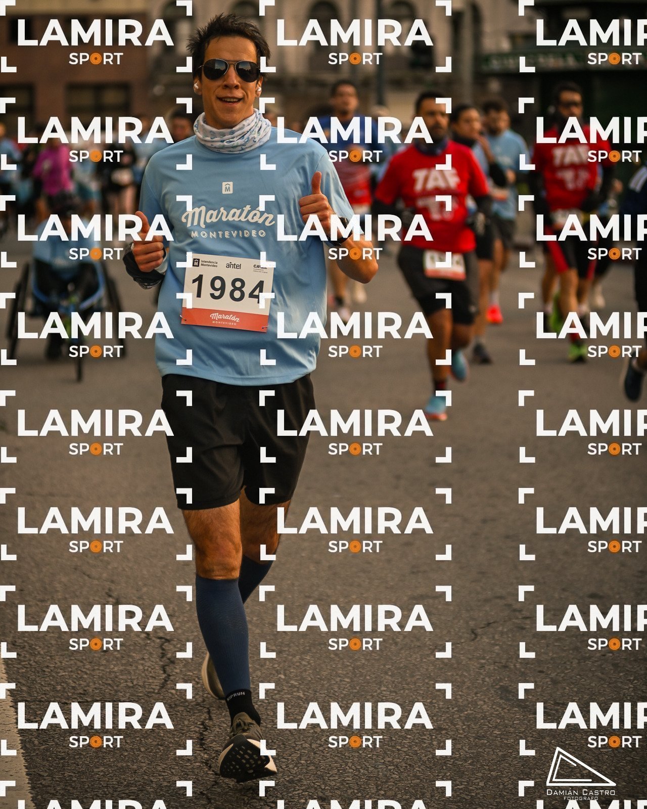 Maraton de Montevideo - Dorsal 1984