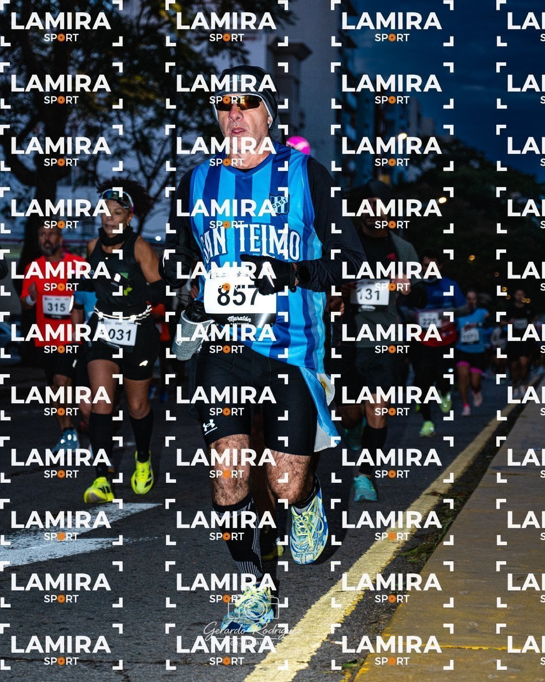 Maratón de Montevideo - Dorsal 1031