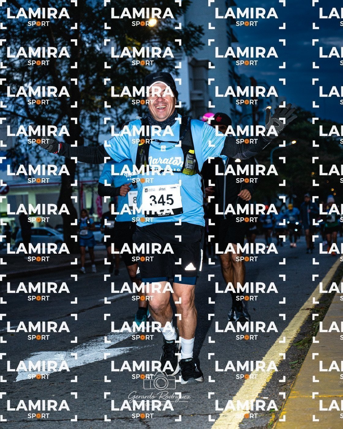 Maratón de Montevideo - Dorsal 345