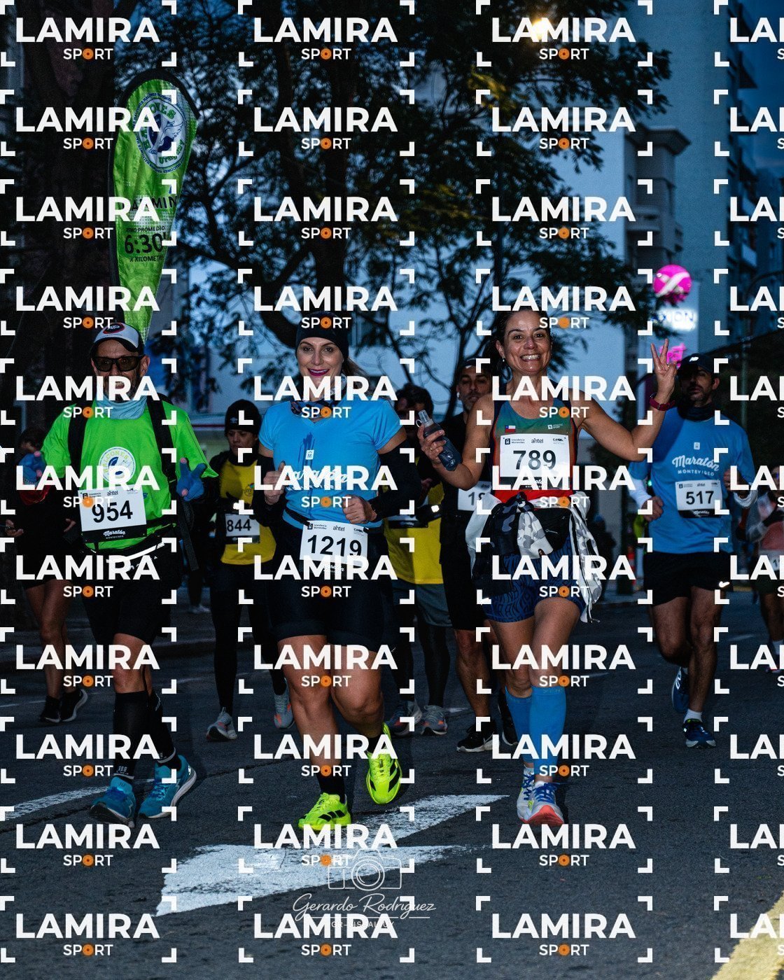 Maratón de Montevideo - Dorsal 1219