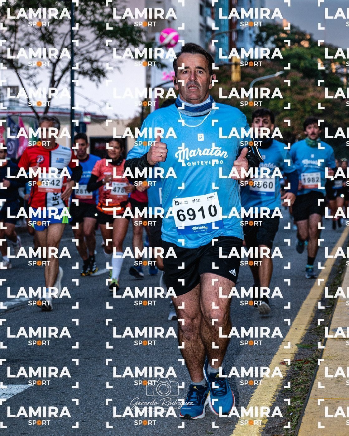 Maratón de Montevideo - Dorsal 6910
