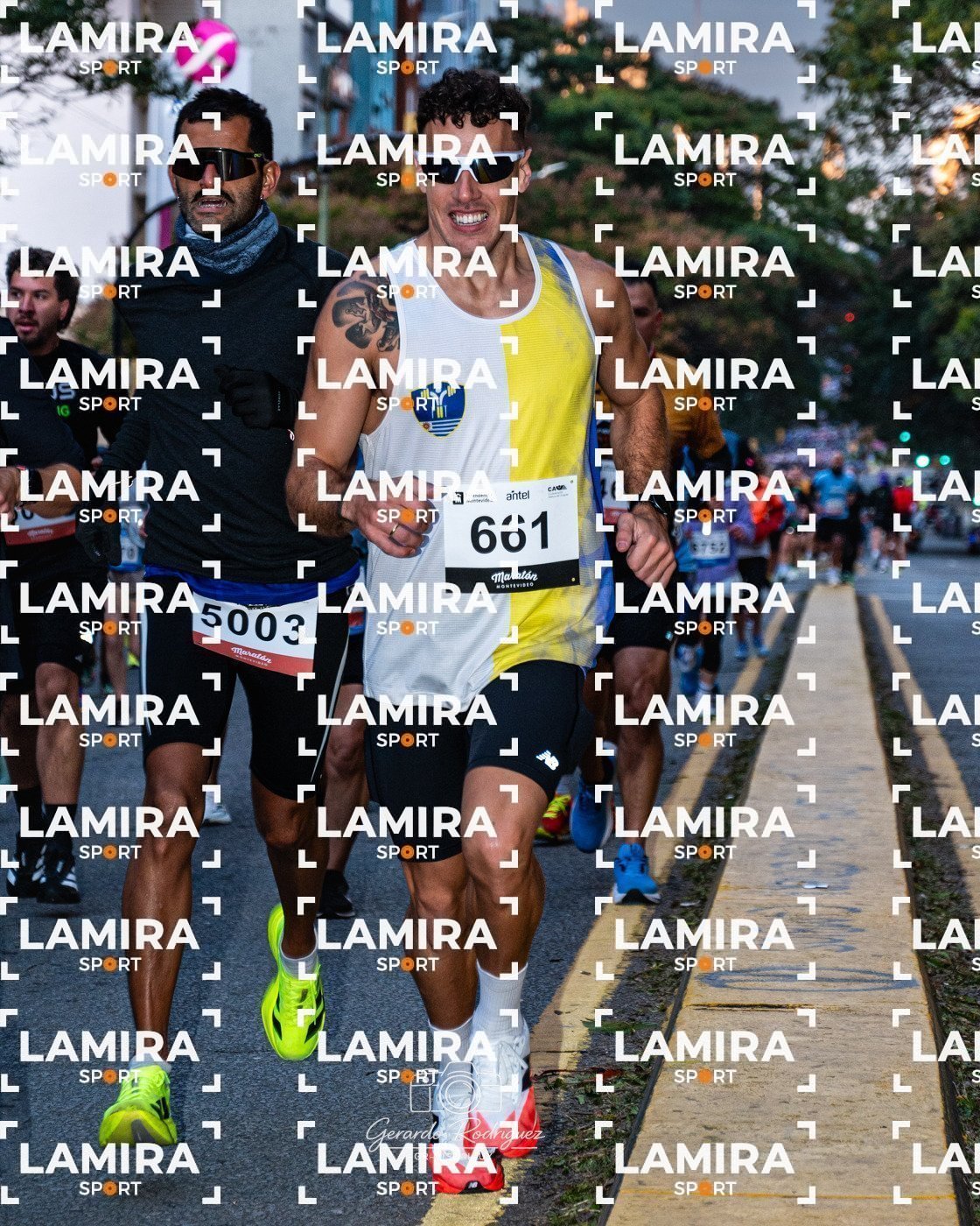 Maratón de Montevideo - Dorsal 5003