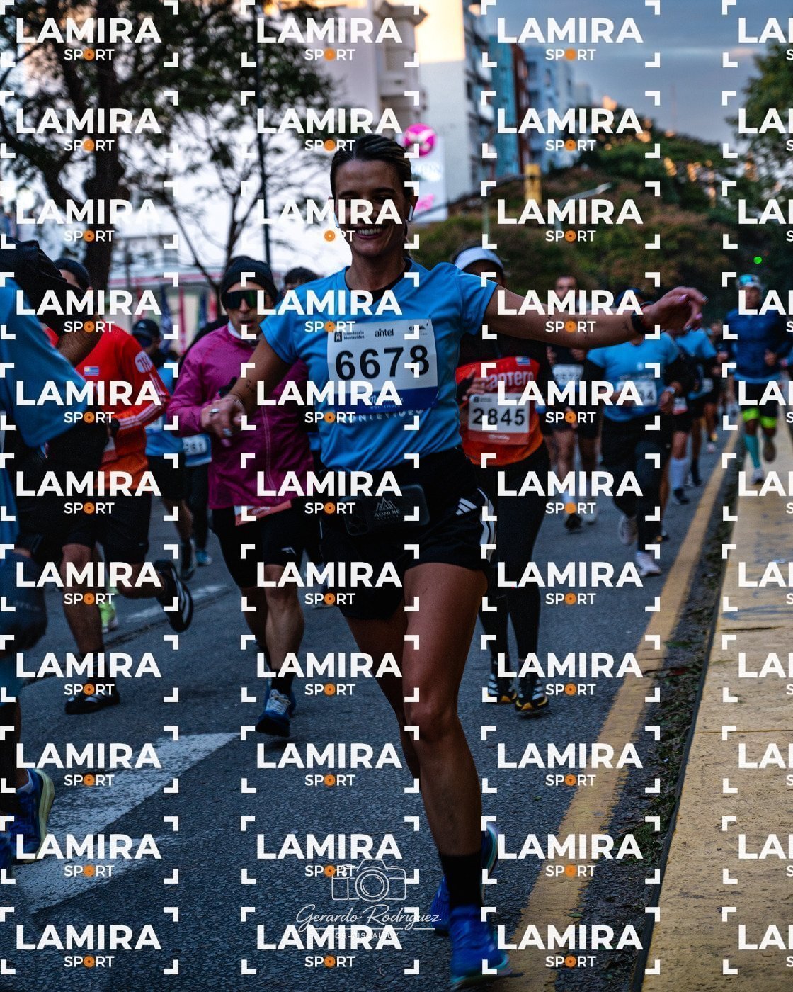 Maratón de Montevideo - Dorsal 6678