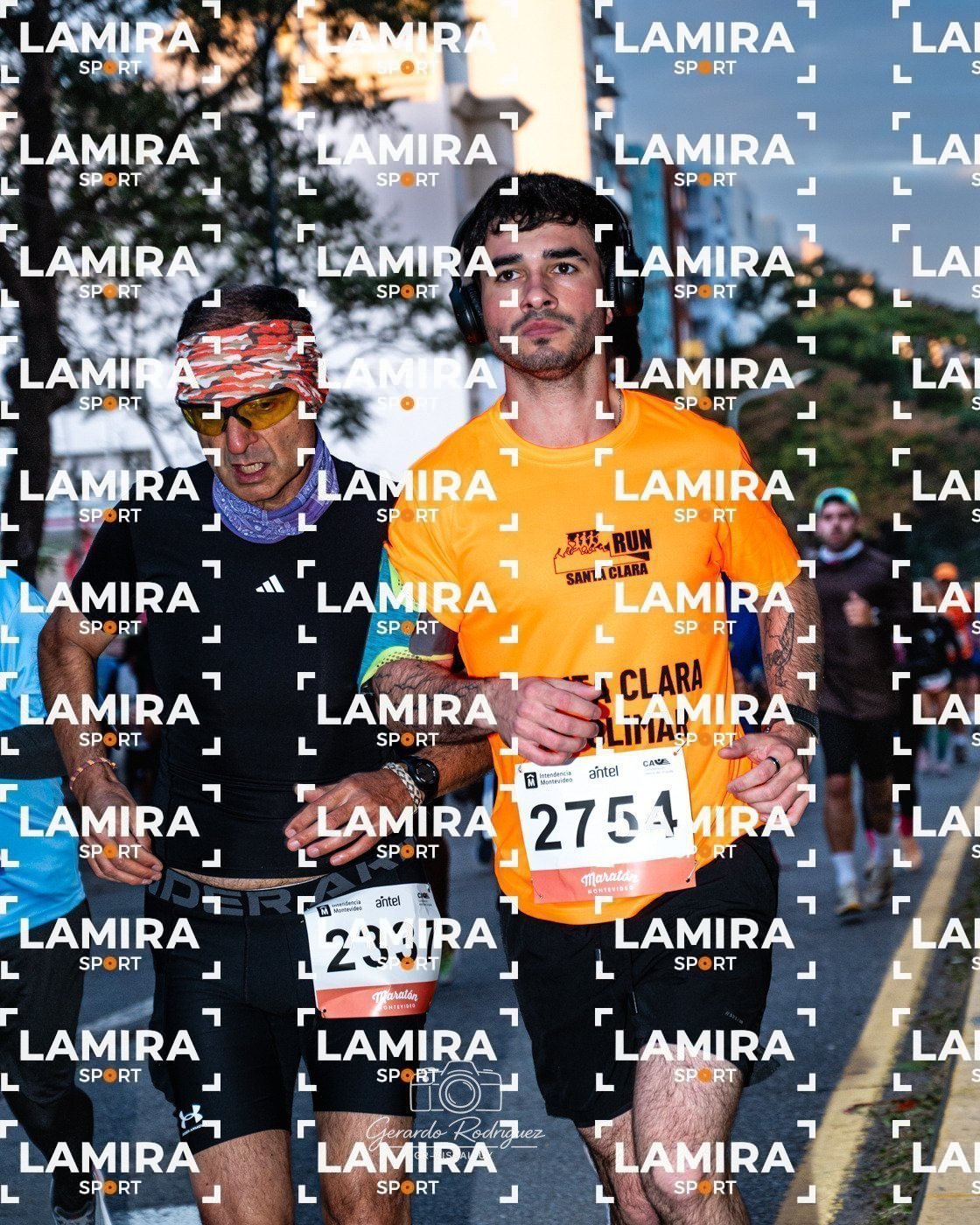 Maratón de Montevideo - Dorsal 2754