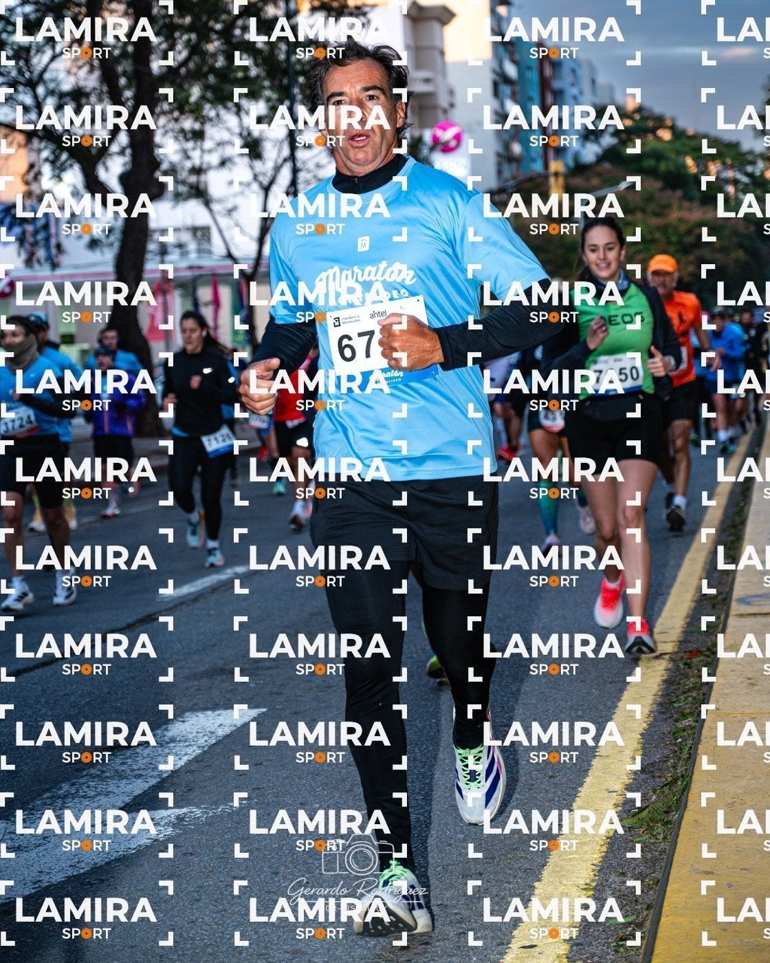 Maratón de Montevideo - Dorsal 7650