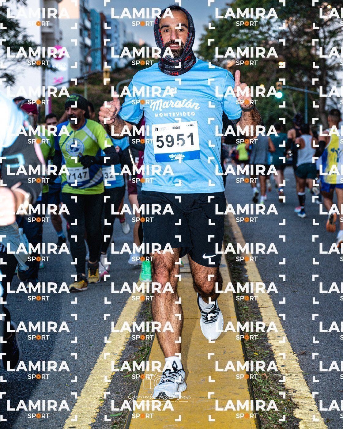 Maratón de Montevideo - Dorsal 7147