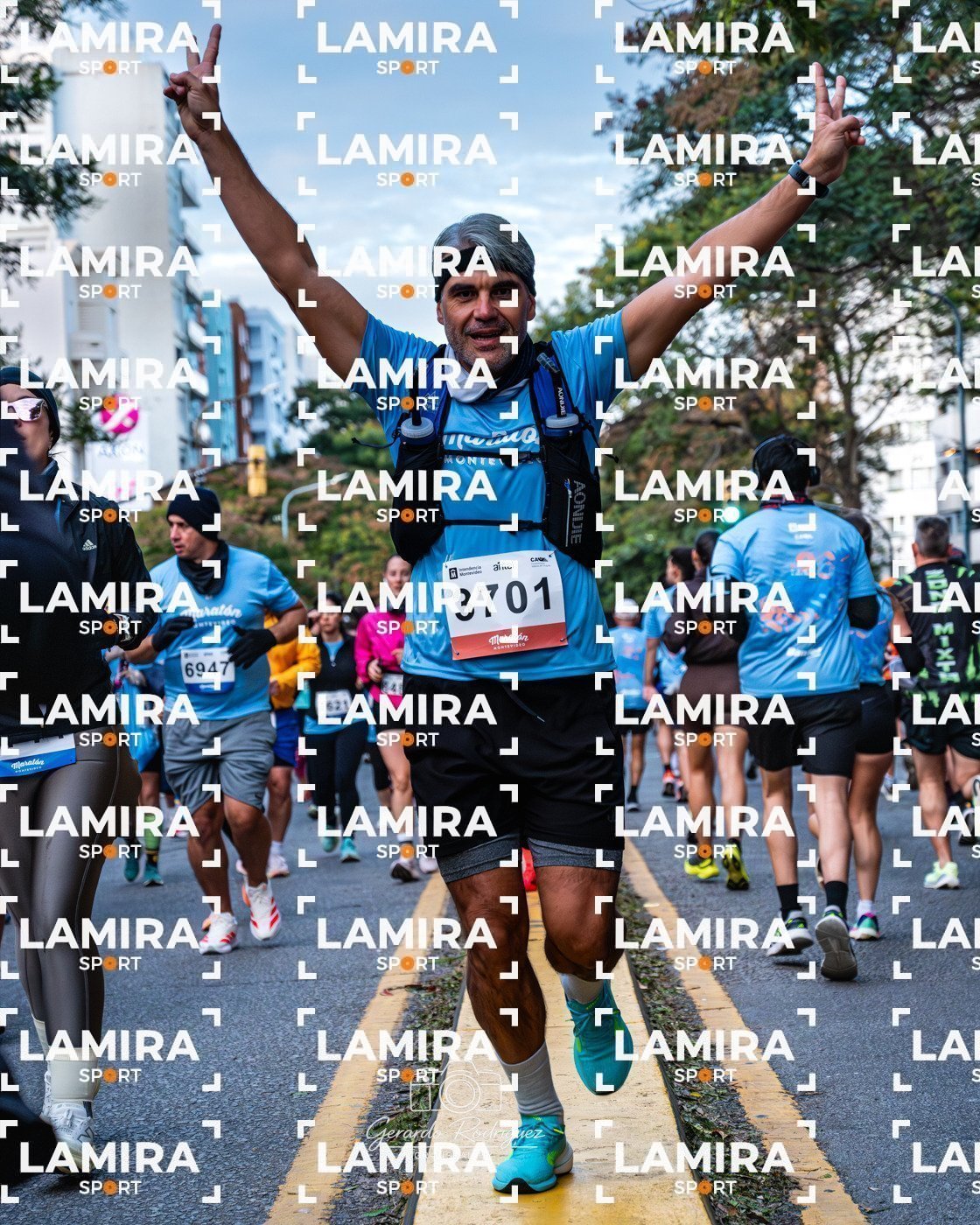 Maratón de Montevideo - Dorsal 7621