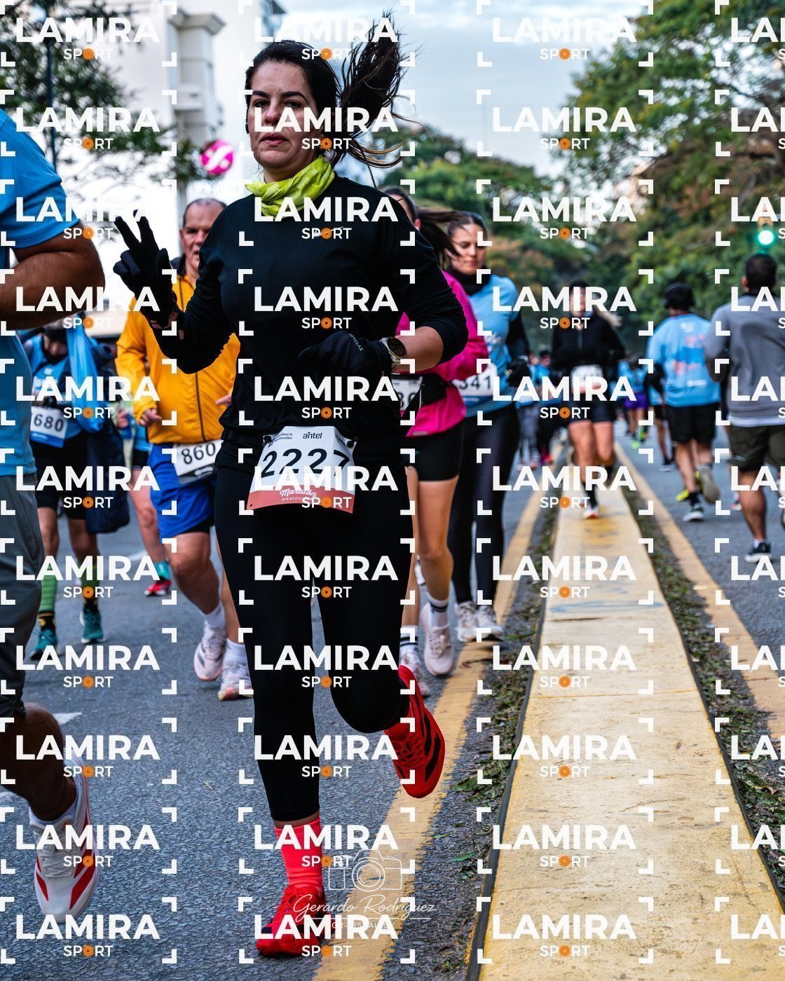 Maratón de Montevideo - Dorsal 2227