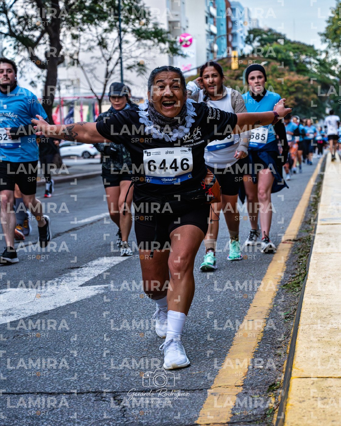 Maratón de Montevideo - Dorsal 6446