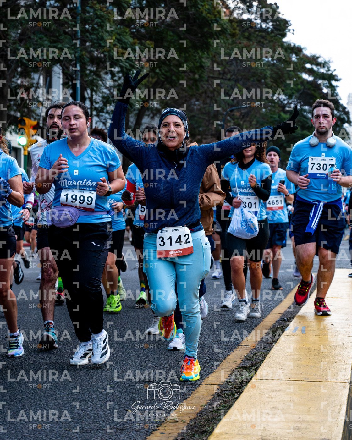 Maratón de Montevideo - Dorsal 7307