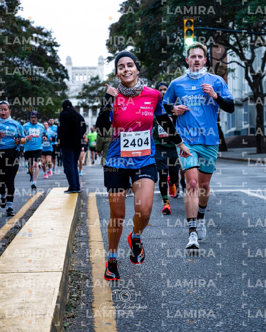 Maratón de Montevideo - Dorsal 2492