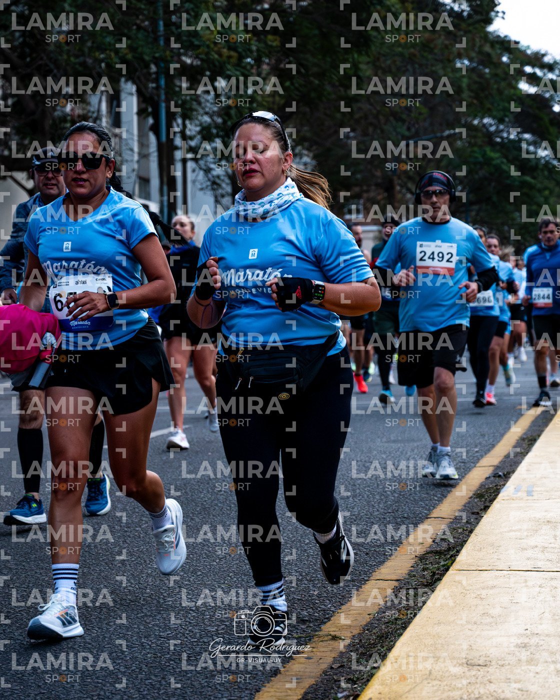 Maratón de Montevideo - Dorsal 2844