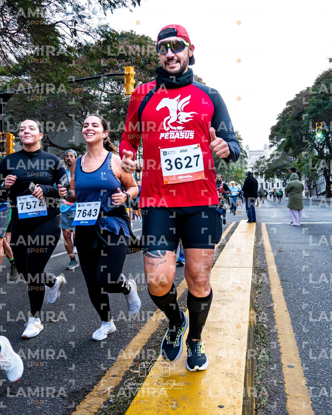Maratón de Montevideo - Dorsal 7643