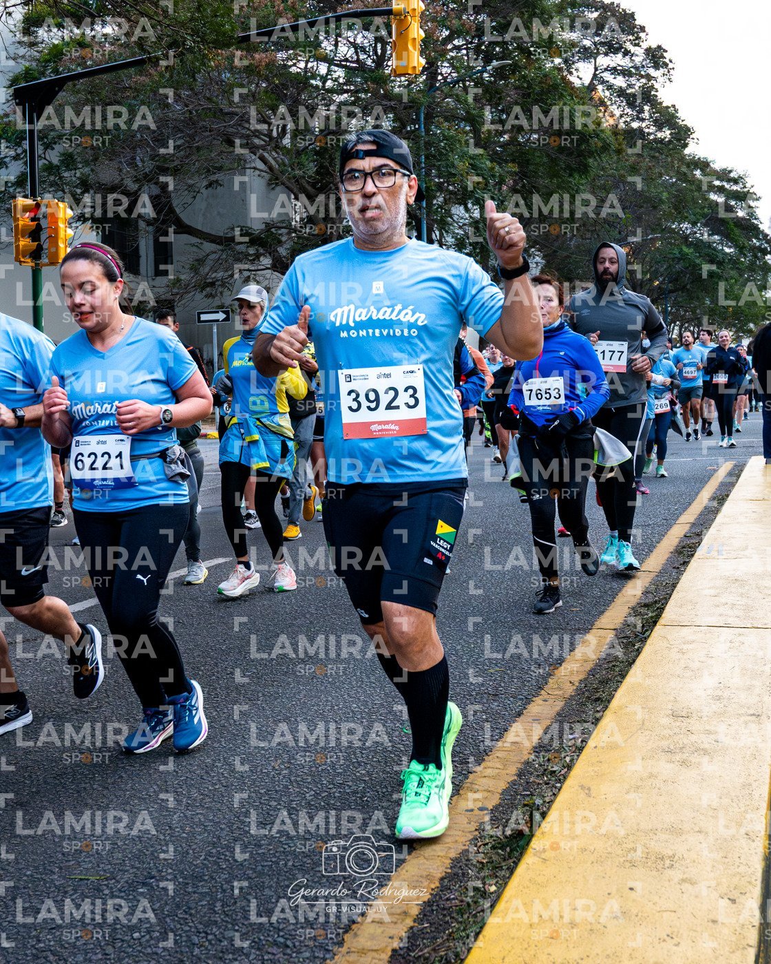 Maratón de Montevideo - Dorsal 7653