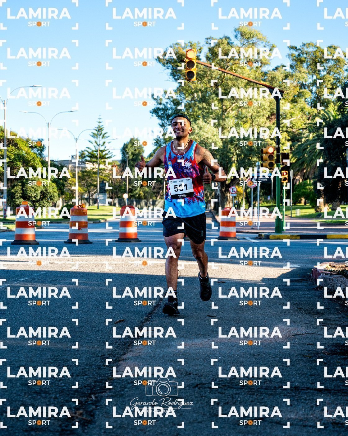 Maratón de Montevideo - Dorsal 551