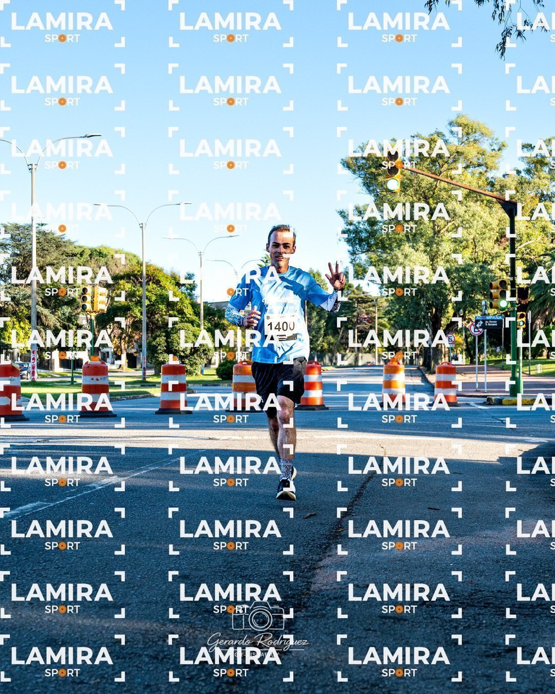 Maratón de Montevideo - Dorsal 1400