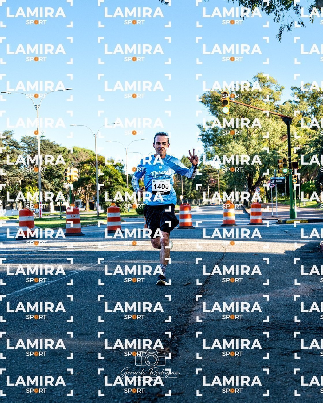 Maratón de Montevideo - Dorsal 1400