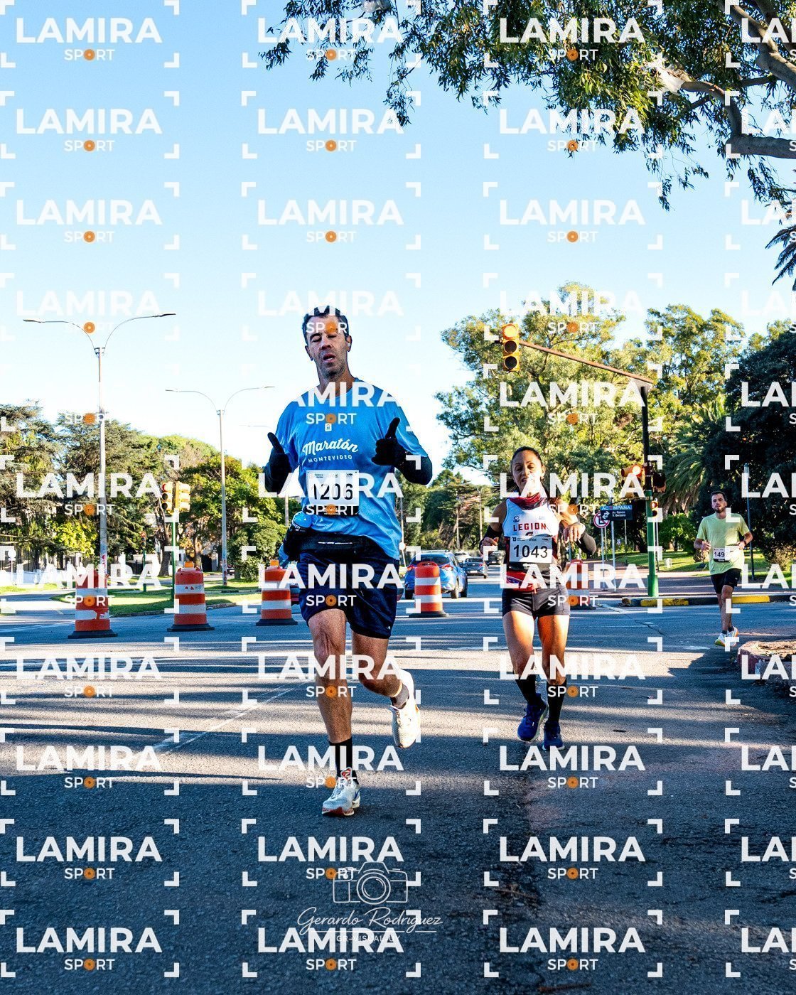 Maratón de Montevideo - Dorsal 1492