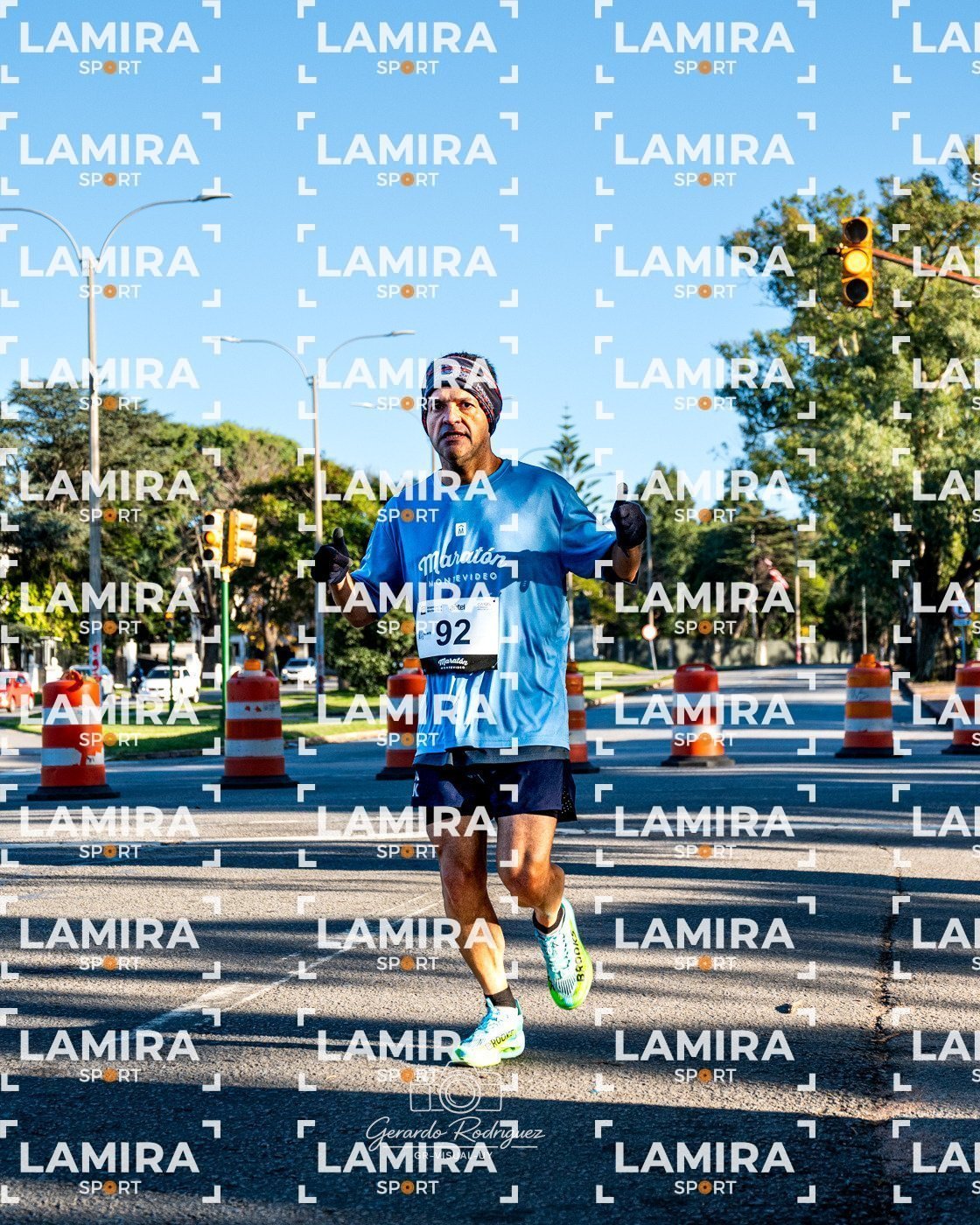 Maratón de Montevideo - Dorsal 92