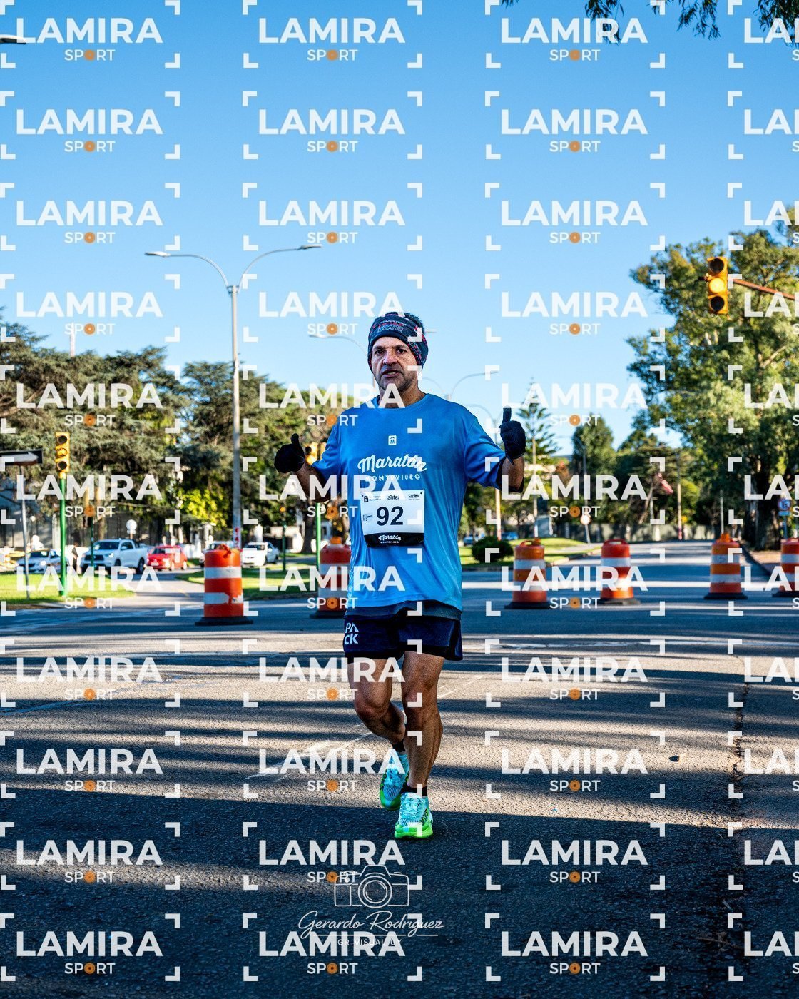 Maratón de Montevideo - Dorsal 92