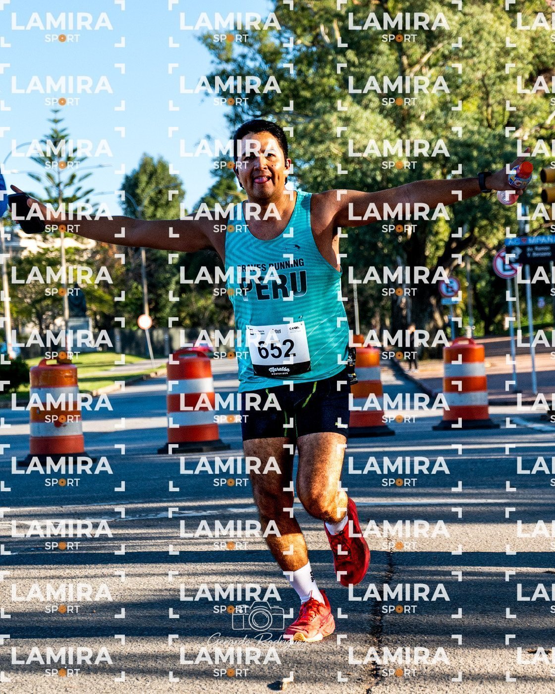 Maratón de Montevideo - Dorsal 652