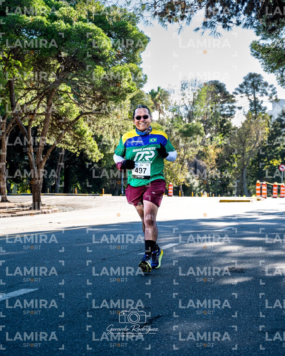 Maratón de Montevideo - Dorsal 497