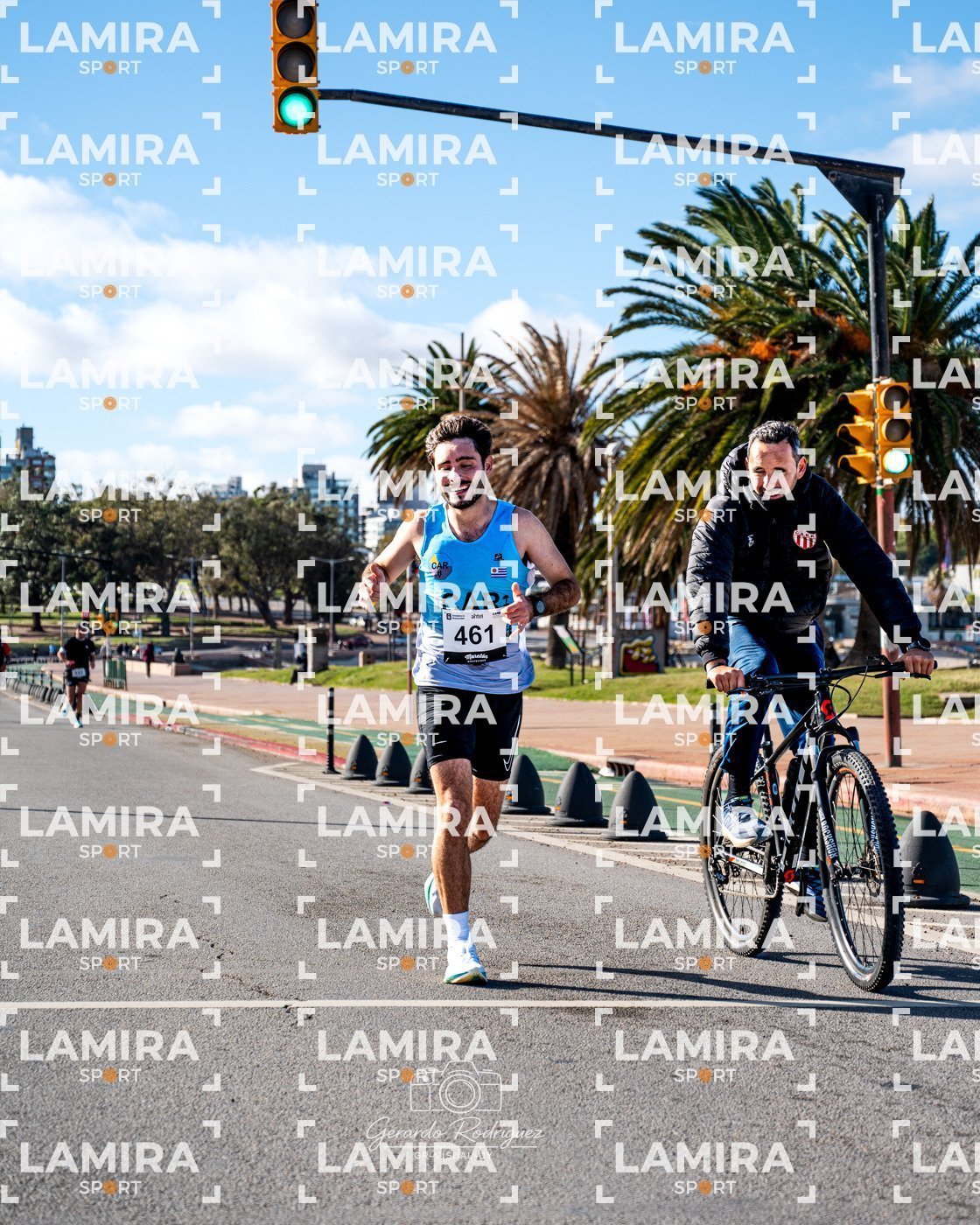 Maratón de Montevideo - Dorsal 461